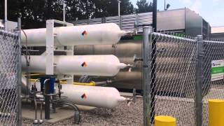 KCATA explains how its new compressed natural gas filling station works [upl. by Ezirtaeb]