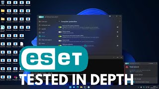 ESET Review 2024 Tested in depth vs Malware [upl. by Yanrahs]