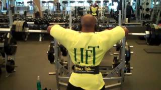 IFBB PRO SHAUN CLARIDA SHOULDER TRAINING [upl. by Monroy]