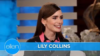 Lily Collins Spent Her Honeymoon in a Swedish Treehouse with No Plumbing [upl. by Kass]