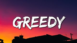 Tate McRae  greedy Lyrics 4k [upl. by Hermann]