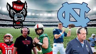 UNC Tar Heels v NC State Wolfpack  Week 14 2024  Battle for North Carolina  College Football 25 [upl. by Idalia]