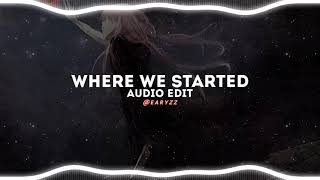 WHERE WE STARTED  Lost Sky NCS Release AUDIO EDIT [upl. by Neal]