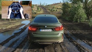 Forza Horizon 4  900HP BMW X6 M  OFFROAD with THRUSTMASTER TX  TH8A  1080p60FPS [upl. by Piegari402]