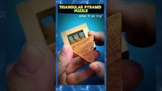 Discover the Secret to Solving the Triangular Pyramid Puzzle🧠🧩 [upl. by Aleac]