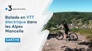 Sarthe  Les Alpes Mancelles en VTT électrique [upl. by Shieh]