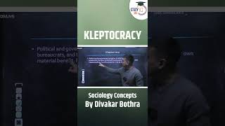 What is Kleptocracy Sociology Optional  StudyIQ IAS UPSC IAS CSE IPS [upl. by Dode]