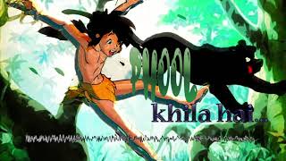 Jungle Jungle Baat Chali Hai Lyrics video  The Jungle Book  Title Song Hindi TV Serial [upl. by Aerbas]