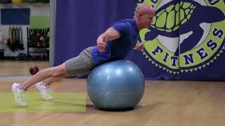 EOM  Exercise of the Month  Dave Wentz  Stability Ball Cobra [upl. by Youlton]