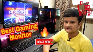 GIGABYTE G27Q MONITOR REVIEW AND FIRST EXPERIENCE 🔥🔥🔥 FEAT EDITOR KUNKU RASTOGI [upl. by Gnay200]