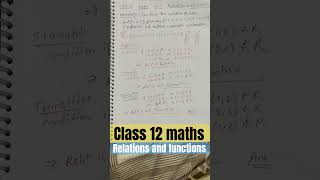 Class 12th Maths Chapter 1  Example 4 Chapter 1 Relations amp Functions  NCERT [upl. by Collen]