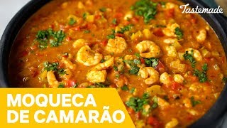 RECEITA RÁPIDA DE MOQUECA DE CAMARÃO [upl. by Gerick719]