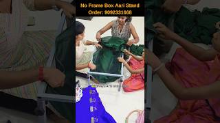 No frame box aari stand Order 9092331668 [upl. by Hump]