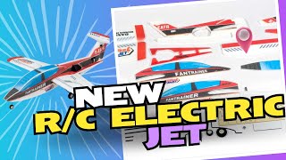 Radio Control Trainer Jet Unboxing  Yes its made of Foam [upl. by Eedoj925]