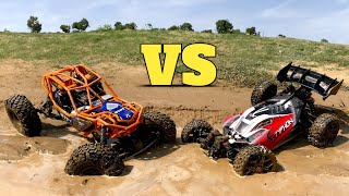 Axial Ryft RBX10 vs Arrma Typhon RC Car  Remote Control Car  RC Car In Mud [upl. by Thinia]