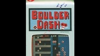 Retro Flashback Boulder Dash Commodore 64 Wii Virtual Console [upl. by Atener]