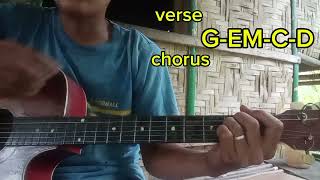 silvertoes by parokya ni edgar super easy chords for beginners guitar tutorials [upl. by Shaun]