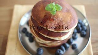 폭신폭신 팬케이크 만들기  How to make blueberry pancake good recipe [upl. by Tad]