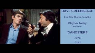 Dave Greenslade music from Gangsters 1975 [upl. by Amaryllis]