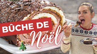 Bûche de Noël de ma mamie recette simple et rapide [upl. by Fondea]