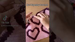 Mosaic Crochet And Tapestry Crochet are not the same thing crochet diy handmade howto fiberart [upl. by Ennayr]