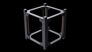 1U CubeSat Structure by EnduroSat [upl. by Salohci348]