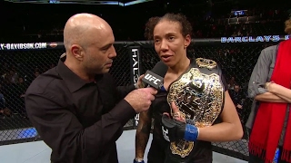 UFC 208 Germaine de Randamie Octagon Interview [upl. by Mulloy]