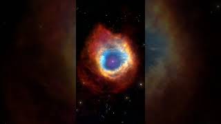 Helix Nebula  Hubble Telescope image of Helix Nebula  NGC 7293 Gods Eye Nebula  Space [upl. by Montfort]