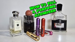 ✅ Refillable Perfume Atomiser Review How to Refill a Perfume Atomiser [upl. by Etnuad]