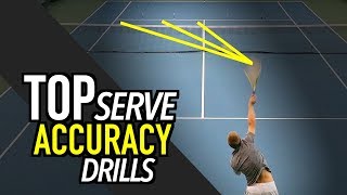 Increase Your Serve Accuracy with These 3 UNEXPECTED Drills [upl. by Crescen371]