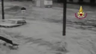 Alluvione di Firenze del 4 novembre 1966 il ricordo dei Vigili del fuoco [upl. by Nelrac]