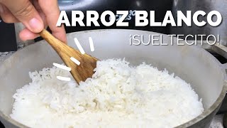 COMO HACER ARROZ BLANCO SUELTO [upl. by Palila]