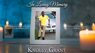 Celebrating The Life of Knolly Grant [upl. by Novah]