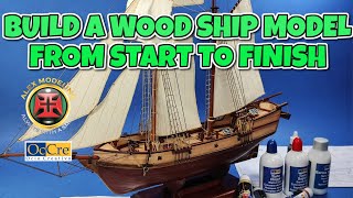 HOW TO BUILD A WOOD SHIP FROM START TO FINISH [upl. by Waddell]