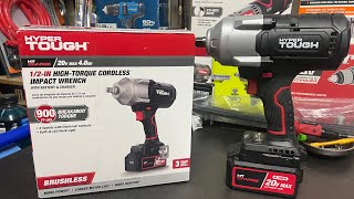 Hyper Tough 20v High Torque Impact Wrench Review and Disassembly [upl. by Jocelin70]