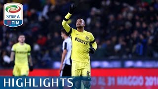 UdineseInter 04  Highlights  Matchday 16  Serie A TIM 201516 [upl. by Raynor509]