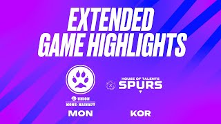 Union MonsHainaut vs House of Talents Kortrijk Spurs  Game Highlights [upl. by Anin]