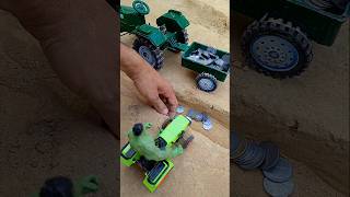 Mini Tractor Trolley Machine Project With Diesel Engine For tractorsifan king toyyoutubeshorts [upl. by Brnaby333]