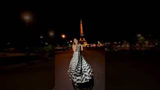 IFS Officer Dance at Eiffel Tower Paris France 💃 Vacation Mood shorts dance ifs upsc [upl. by Sile]