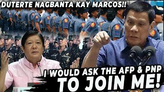 🔴 DUTERTE NAGBANTA kay MARCOS na HIHIKAYATIN ang MILITARY at PULIS na SUMAMA sa kanya  Jevara PH [upl. by Illah]