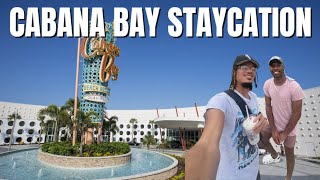 Our FIRST Staycation EVER at Universals Cabana Bay Resort [upl. by Shantee235]