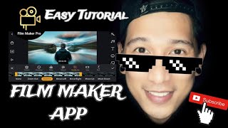 Easy Tutorial Film maker Pro App [upl. by Iturk]