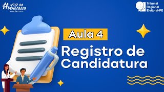 Aula 04  Registro de Candidatura [upl. by Nisior]