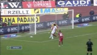 Stagione 20092010  Livorno vs Inter 02 Highlights [upl. by Thurber]