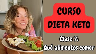 CLASE 7 CURSO KETO PARA PRINCIPIANTES QUÉ ALIMENTOS COMER Y CUÁLES NO  INES TORNABENE  dietaketo [upl. by Ahsitruc]