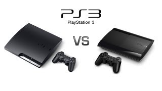 PlayStation 3 Slim vs PlayStation 3 Super Slim [upl. by Lynnette]