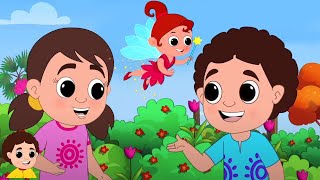 Phool Pori ফুল পরী Tai Tai Tai Mama Bari Jai  Many More Bengali Rhymes for Babies [upl. by Alleuqram]