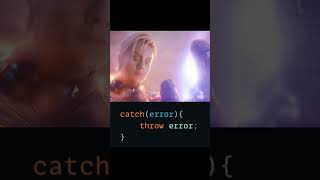 Catch error throw error developermemes developer codingmemes coding programming [upl. by Brenton]