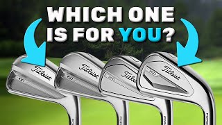 Titleist TSeries Irons ALL 4 Models Explained 2024 [upl. by Shewchuk136]