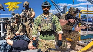 US Navy SEALS Try Airsoft amp DESTROY Everyone With Realistic GBB 249 Teamwork [upl. by Japha]